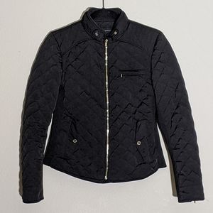 Zara Woman Black Quilted Jacket